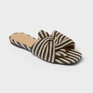 Women’s Mila Striped Slide Sandals - Universal Thread