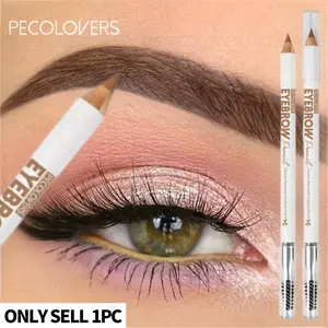 1pc Waterproof Eyebrow Pencil, Easy To Use, With a Waterproof, Sweat-Proof, Long-Lasting And Anti-Fading Formula, Suitable For Beginners To Use.