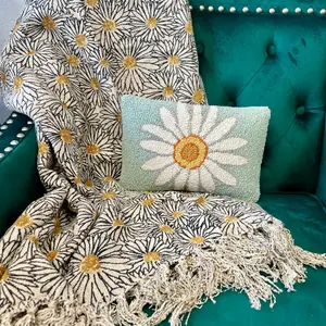 Gerbera Daisy Pillow