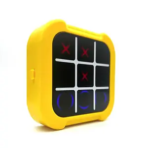 Tic Tac Toe Bolt Game, handheld electric puzzle game, ideal birthday gift for kids and adults, electronic board games for educational and memory development, portable travel games for car rides