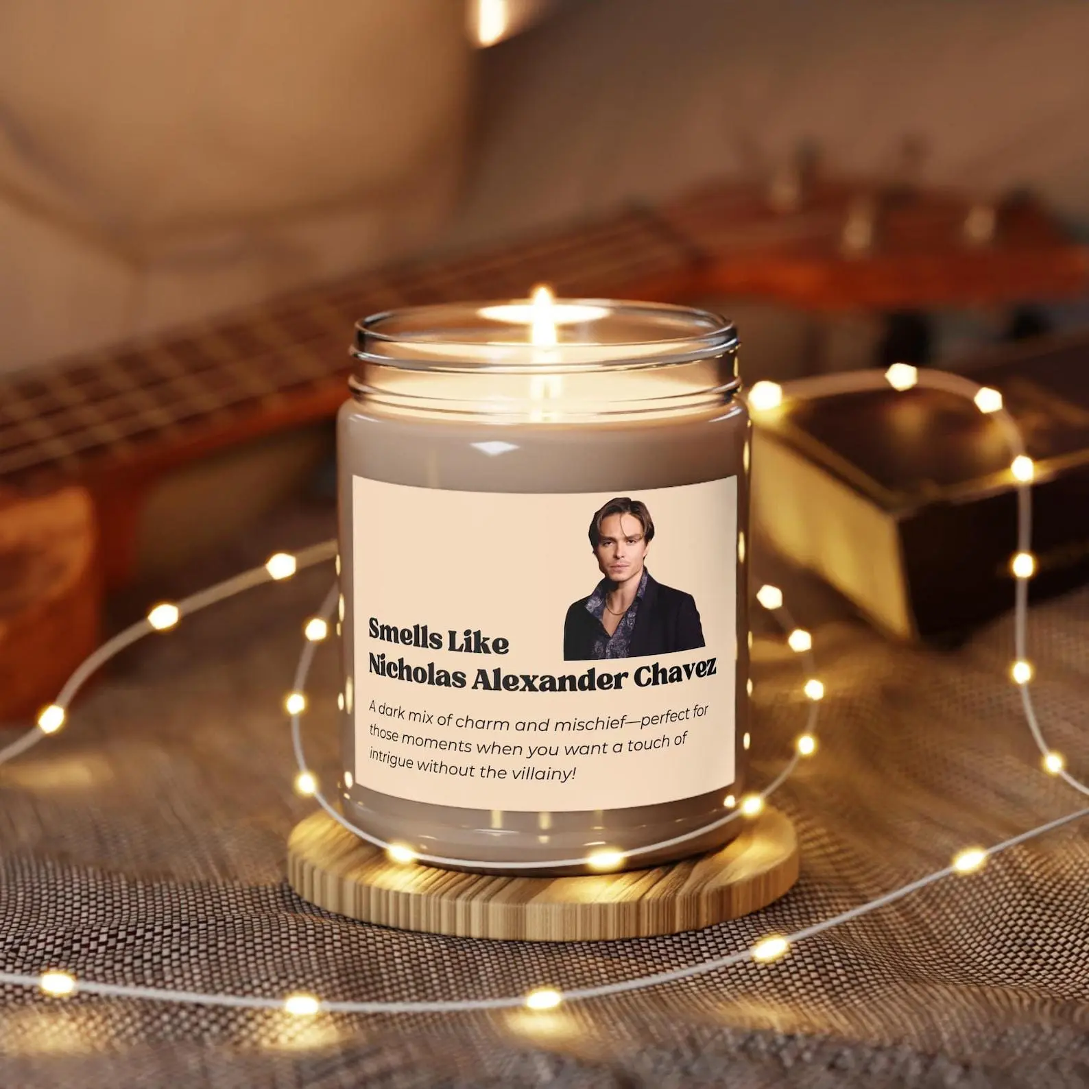 Nicholas Alexander Chavez Candle, scented jar candle, Menendez Brothers, Grotesquerie