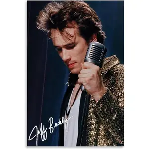 Album Cover Poster Jeff Buckley Posters 90s Inspiring Music Song