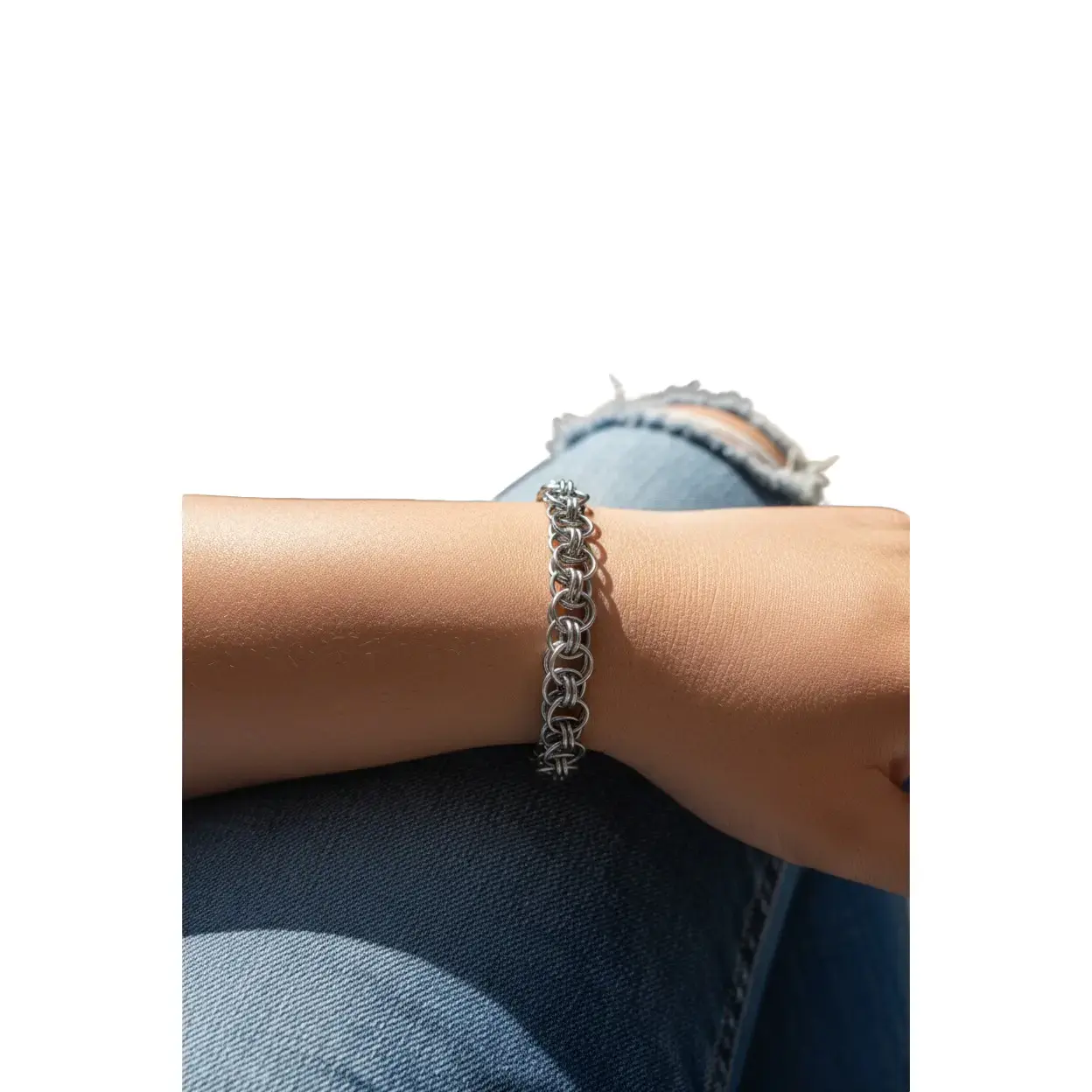 Yalm | Helm Chain Chainmail Bracelet | Minimalist