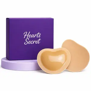 Hearts Secret-Étreinte Lift-Invisible Push-Up Inserts, Seamless Smooth Fit for Versatile Outfits, Waterproof Portable Comfort & Style Enhancer