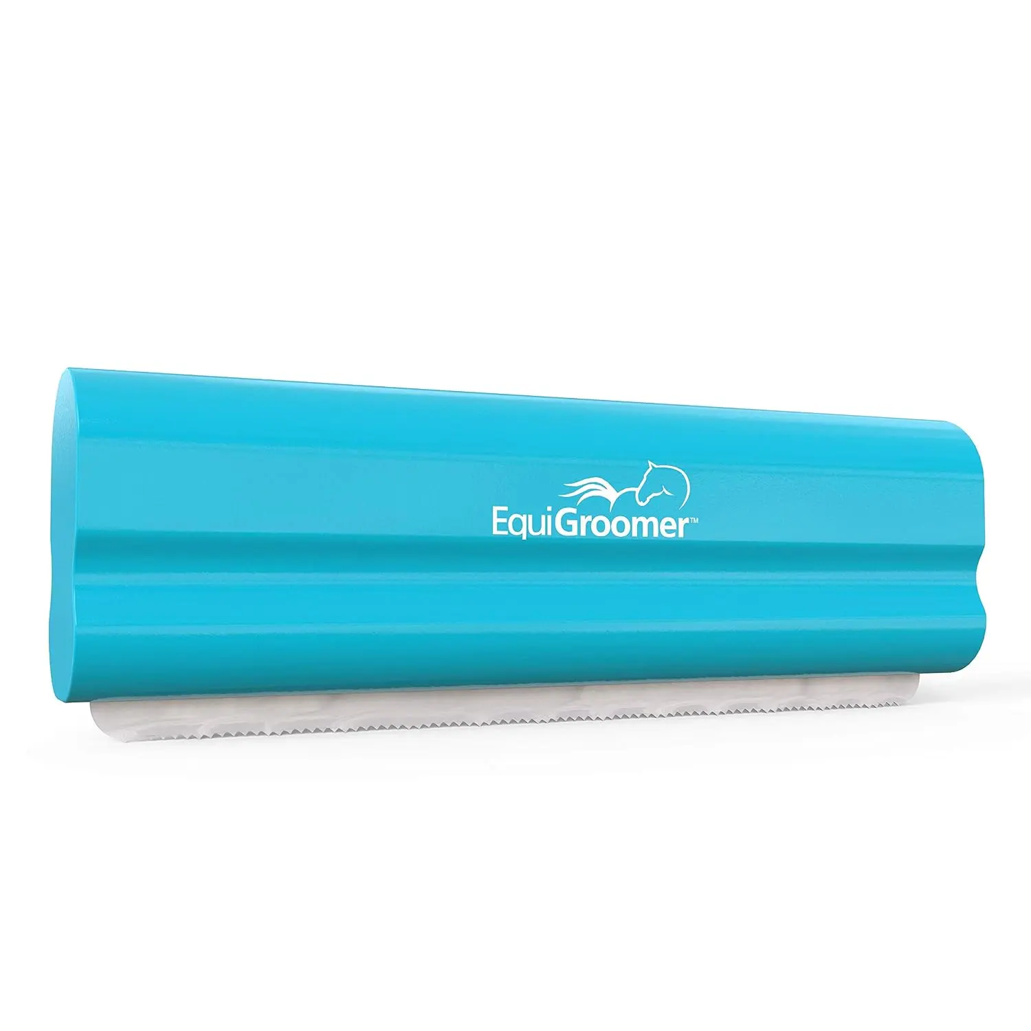 Equigroomer 5-Inch Undercoat Deshedding Brush for Dogs & Cats, Turquoise | Best for Dogs up to 100 Lbs and Cats of Any Size, Short or Long Hair, Stainless Blade, No Cutting or Pulling EquiGroomer