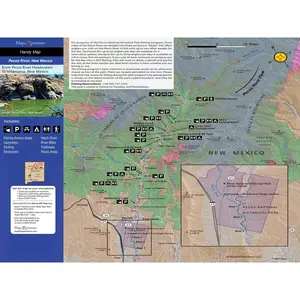 Pecos River, New Mexico GPS Fishing Map