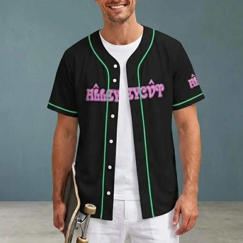 AIIeycvt FeeI It Baseball Jersey – Daisy Flower Rave Outfit Shirt #Baseballjersey