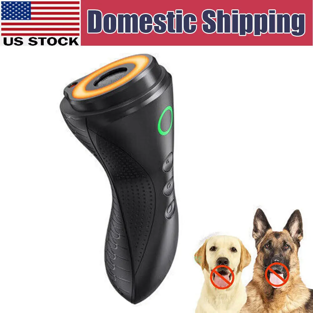 Automatic Ultrasonic Dog Bark Controller - Sonic Silencer, Pet Behavior Correction & Training Aid for Dogs