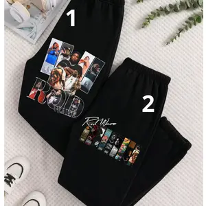 Rapper Rod W4ve Sweatpants, Hip Hop RW 2025 Tour Pants, Redemption Clothing, Music Gift For Fans, USA Made