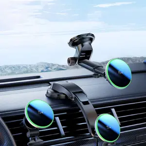 Magnetic Wireless Charging Bracket – 15W Fast Charge   Universal Holder