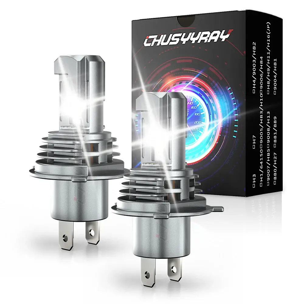 LED Headlight Bulbs H4 9003 for Honda CR-V CRV 2007 2008 2009 2010 2011 2012 2013 2014 Hi/Low Beam White 100W Led Headlamp Super Bright Led
