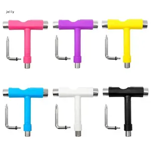 All in T Type Wrench Skate Repair Tool with T Types Allen Key for Skateboard