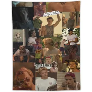 Music Tapestry JJ Flag Movie Tapestry Flag Canvas Art Tapestry Maybank Decoration Tapestry Bedroom Decoration Tapestry Creative Gifts 40"x60"