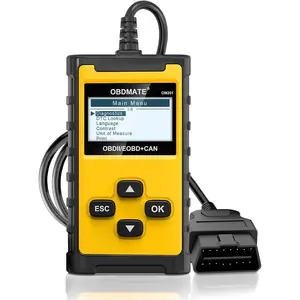 Check Engine Code Reader,  OM OBD Diagnostic Tool Clearing Faulty Codes with Wireless Printing| Graphic Live Data| EVAP Test