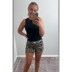 Old School Camo Athletic Shorts