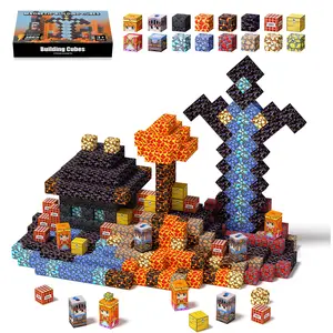 150/100 PCS Magnetic Tiles Building Blocks | STEM Montessori Educational Toys for Kids Ages 3+ | Safe Magnetic Cubes for Creativity & Spatial Thinking | Best Christmas Gift for Boys Girls