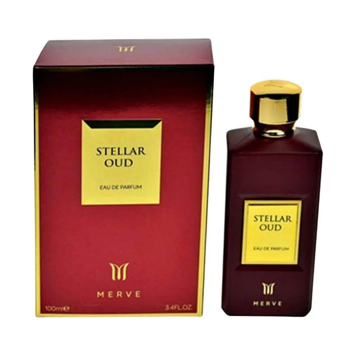 Merve Stellar Oud Cosmic Woods Unisex EDP - Oud Unisex Fragrance, Orange-Scented Citrus Blend, Aromatic Scented Perfume-Based Fragrance, 3.3/3.4 fl oz, New in Box, Perfume-Based Unisex Fragrance