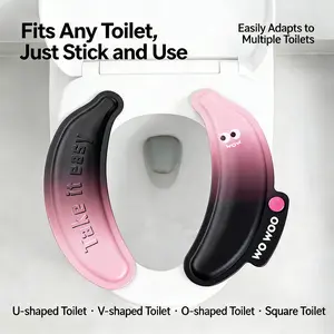 Built-in Fragrance Toilet Seat Pad, Cute Cartoon Design Thickened Comfy Cushion, Waterproof EVA Self-Adhesive Seat Cover, Long-Lasting Fresh Scent All-Season Bathroom Essential, Available in Multiple Scents