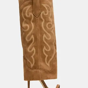 Steve Madden RAVINE WESTERN TAN SUEDE