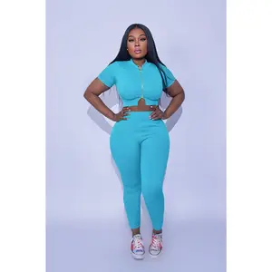 Jet lag 2 piece leggings set