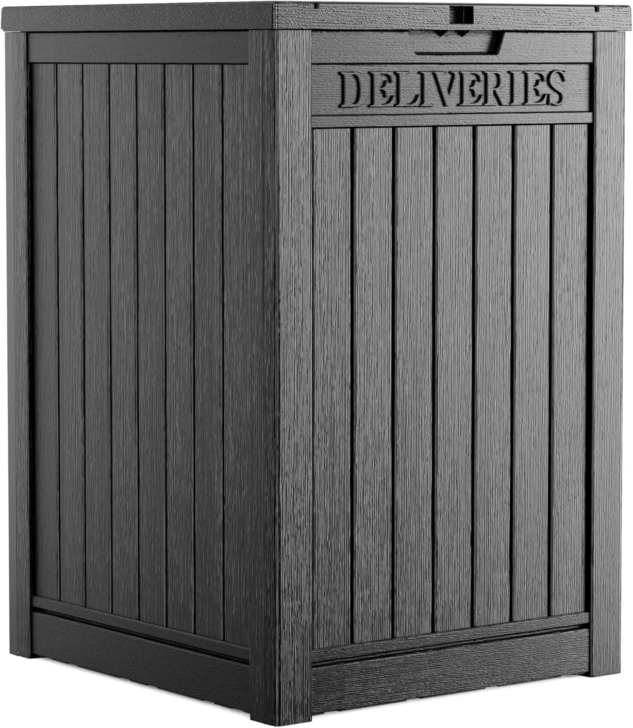 Porch Package Delivery Box 55 Gallon with Lockable Secure,Outdoor Package Drop Container Waterproof