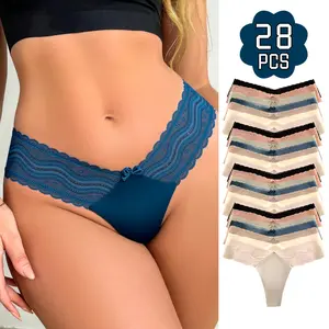 Women's Contrast Lace Panty, Lady Tight Fit SoftElegance Comfy Basic Breathable Knicker for DailyWear, Underwear for Al Seasons, WomenswearCasual Comfy Panties,Breathable Underpants  Floral Briefs  Premium CottonUnderwear fathersdaygift woman skim innersy