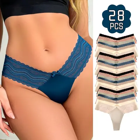 Women's Contrast Lace Panty, Lady Tight Fit SoftElegance Comfy Basic Breathable Knicker for DailyWear, Underwear for Al Seasons, WomenswearCasual Comfy Panties,Breathable Underpants  Floral Briefs  Premium CottonUnderwear fathersdaygift woman skim innersy
