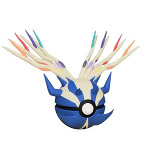 Xerneas Poke Ball - Inspired 3D Printed Collectible