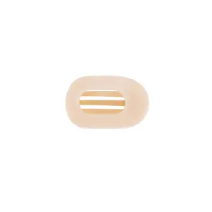 Teleties Round Flat Hair Clip Small