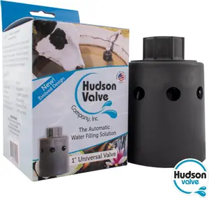 Hudson Float Valve V 1" Cattle, Horse Tanks Ponds Continuous Water!!