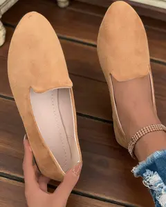 Women's Pointed Toe Soft Sole Flats - Comfortable Slip-On Commuter Shoes - Mother's Day Gift