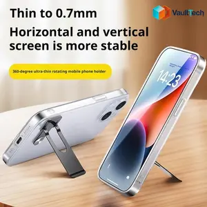 Portable Ultra Light Phone Kickstand Adjustable Universal Desktop Smartphone Holder Stand Foldable Desk Bracket Phone Kickstand