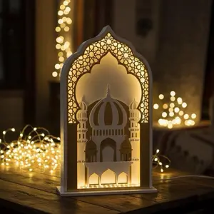 Ramadan Wooden Mosque Design Religious (Mihrab)