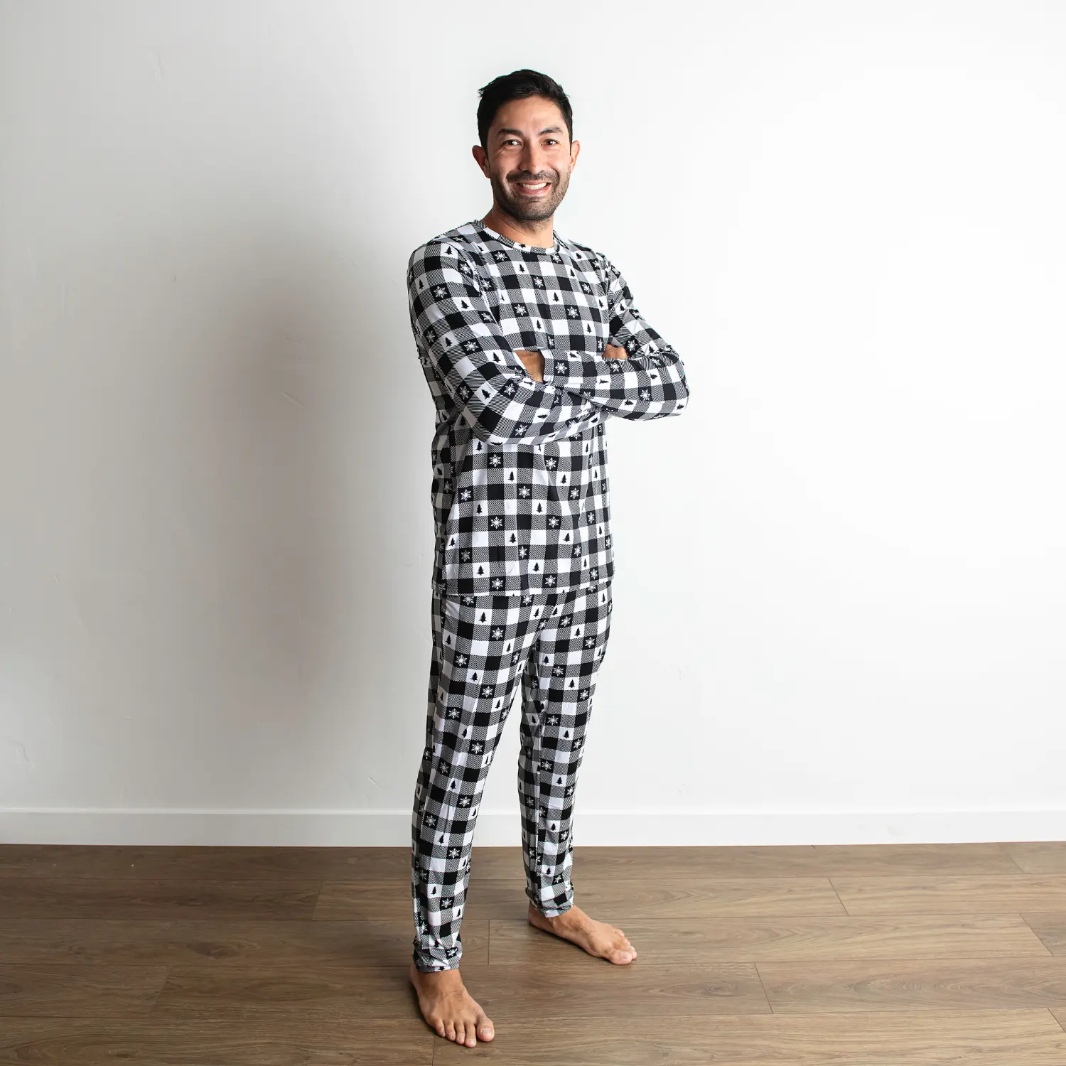 Crew Neck Bamboo Christmas Pajamas