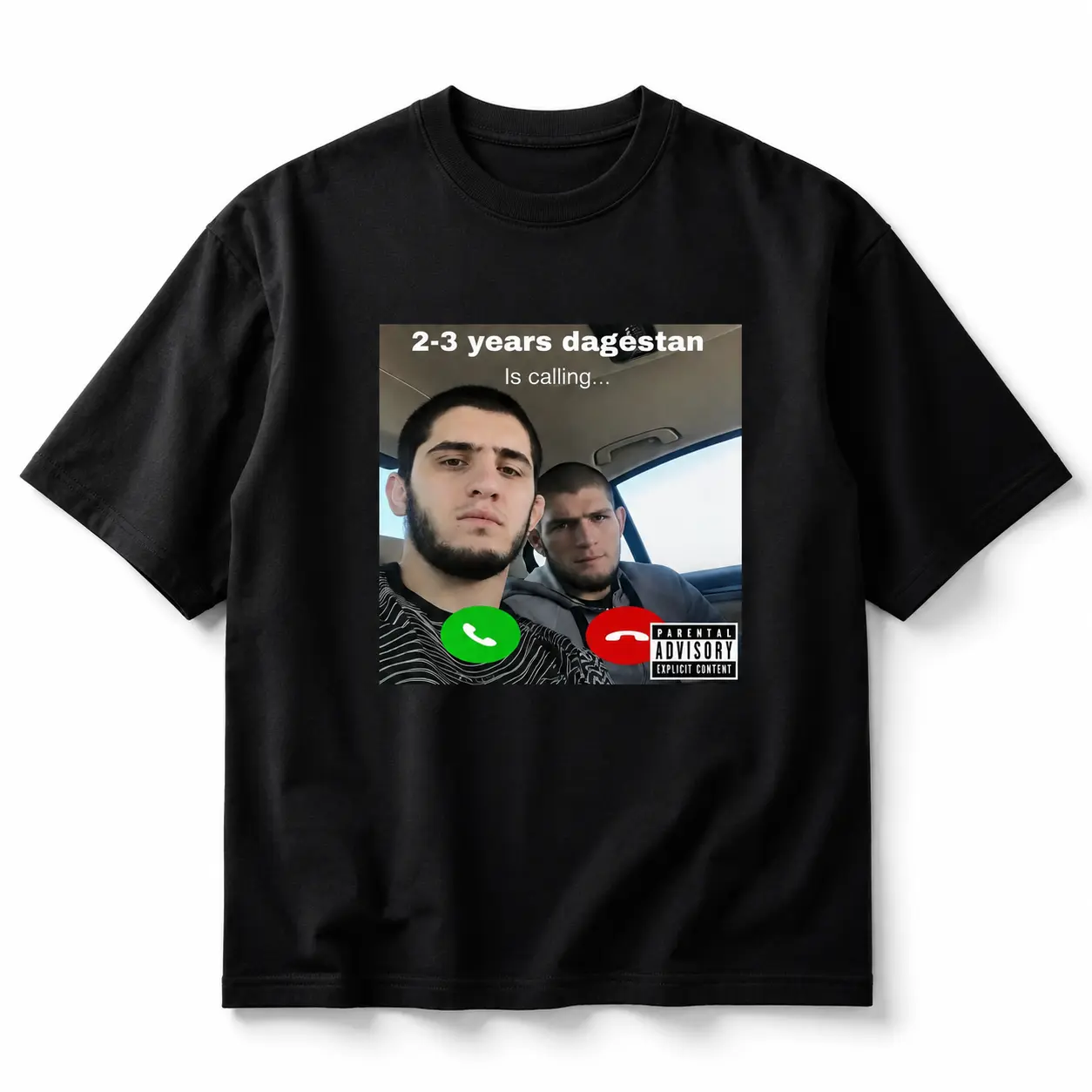 Khabib & Islam Dagestan Calling Meme T-Shirt, 2-3 Years Dagestan Graphic Tee, UFC MMA Fighter Shirt, Khabib Nurmagomedov Fan Merch, Islam Makhachev Inspired Fight Tee, Vintage Sports Streetwear Gift