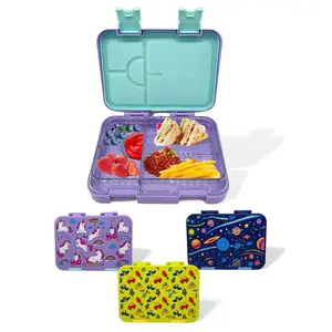 Lunch Box Made of PP Material, Includes Tritan Inner Tray and Tpe Sealing Ring, Microwave Safe, Dishwasher Cleanable, Microwavable Bento Box