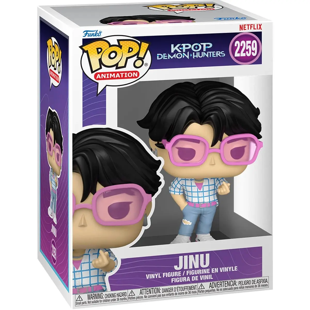 KPop Demon Hunters Jinu Funko Pop! Vinyl Figure #2259 Animated Animated Series