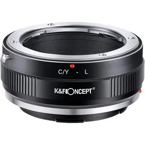 K&F Concept Lens Mount Adapter C/Y-L Manual Focus Compatible with Contax/Yashica (C/Y) Lens to L Mount Camera Body