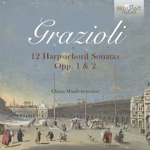 Chiara Minali - 12 Harpsichord Sonatas  [COMPACT DISC - CD] 2 Pack
