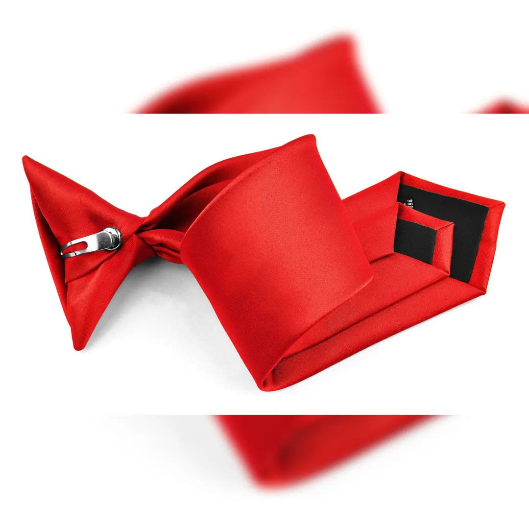 MDR Tie with Clip-On Feature for Easy Wear and Stylish Look, Clipon Ties for Boys, 14 Inches Tie for Boys