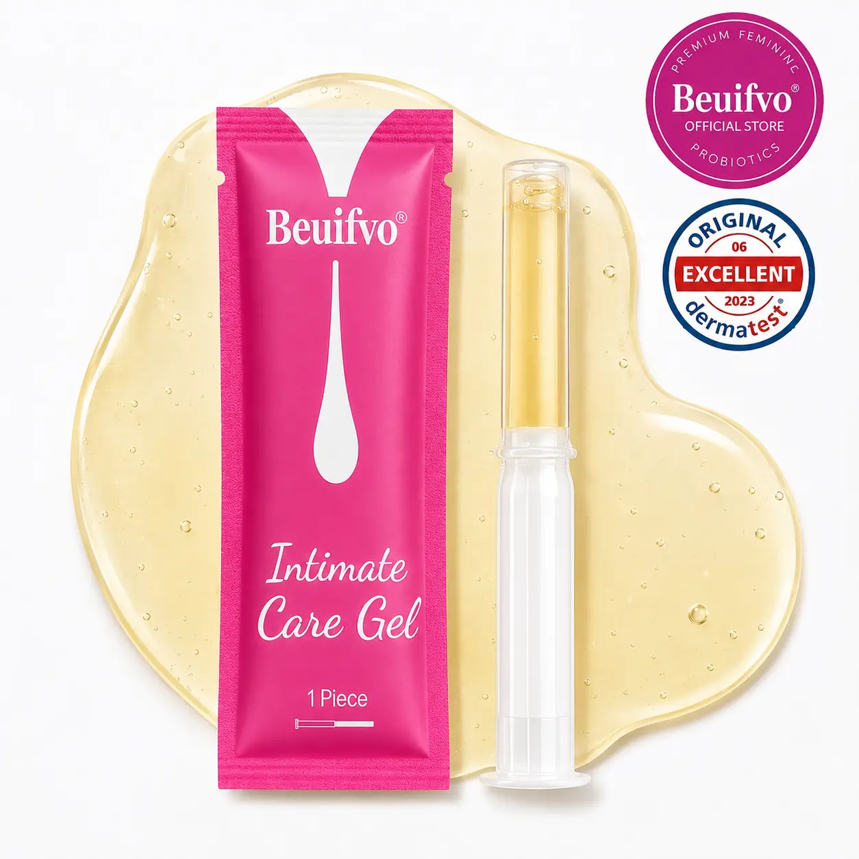 Beuifvo Intimate Care Magic Gel for Women (10 pcs) – Probiotic pH Balance Support for Odor Control, Freshness & Daily Comfort Summervibes