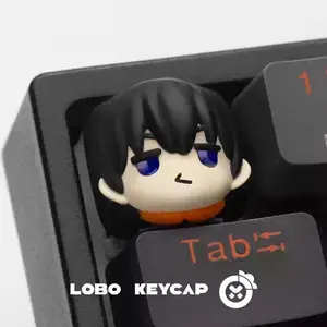 Haikyuu!! Hinata Shoyo Kuroo Tetsurou Anime Peripherals Personalized Cartoon Keycaps Keyboard Computer Peripheral Accessories