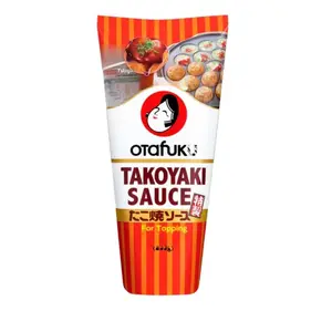 Otafuko Takoyaki Sauce Sweet & Savory Topping 10.6 oz 300g Authentic Japanese Flavor for Takoyaki Okonomiyaki and Asian Dishes