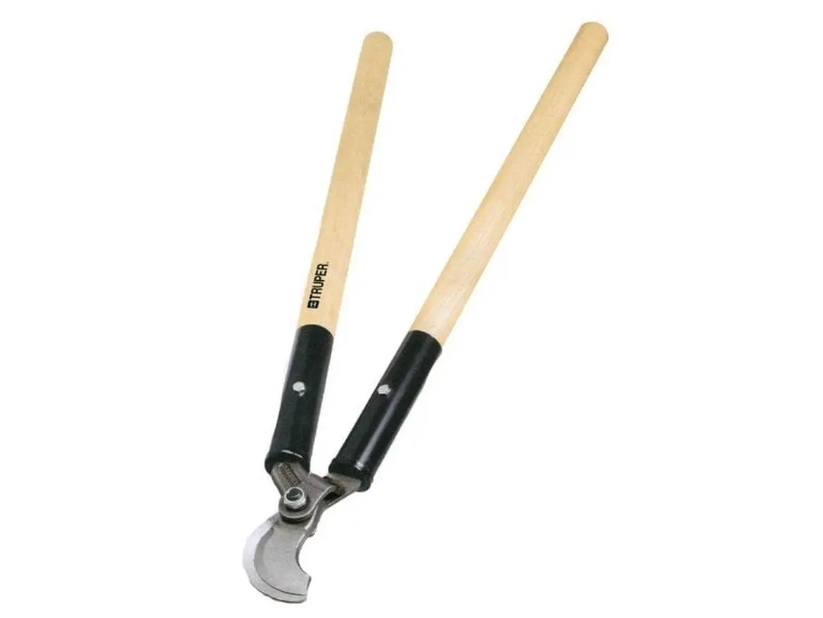 Truper Forged Steel Bypass Lopper Tool - 33 in., T40 Heavy-Duty with Heavy-Duty Handles, 5 lbs, Large Capacity Head, Ideal for Hardwood Cutting During Leisure Times & Personal Use (880102629, 31488)