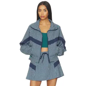 BEACH RIOT Casen Jacket in Twilight Tides Geo