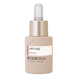 Biodroga Anti Age Serum (0.5 oz) Tightening, Smoothing, Anti Wrinkle, Lifting - with Instant Lift Complex & Q10 - NO Fragance, Colouring, Silicons, Mineral Oil, Parabens, Gluten, Lactose