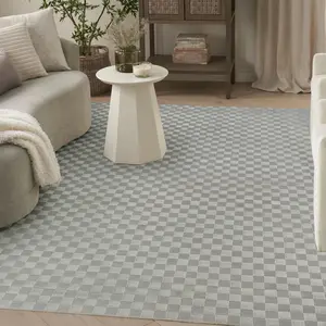Nourison Serenity Home Checkered Geometric Indoor Area Rug