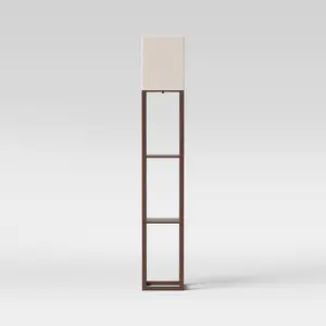 Shelf Floor Lamp Brown  - Threshold