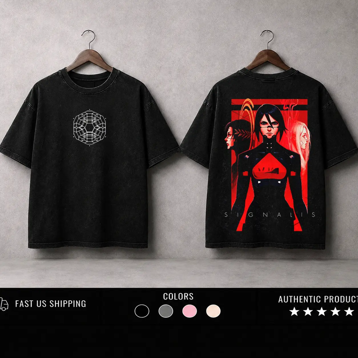 SIGNALIS Beyond the Gate Double Printed Unisex Washed T-shirt, Sweashirt, Hoodie Limited Mouthwashing Glorious Ovulation Tee, Unisex T-Shirt, Mouthwashing Merch, Mouthwashing Fan Gift Cotton Fabric