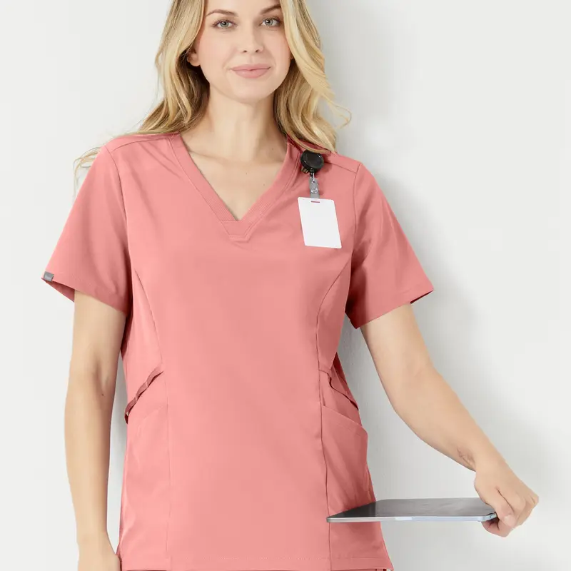Hanes Comfort Fit Scrubs Women's Scrub Top